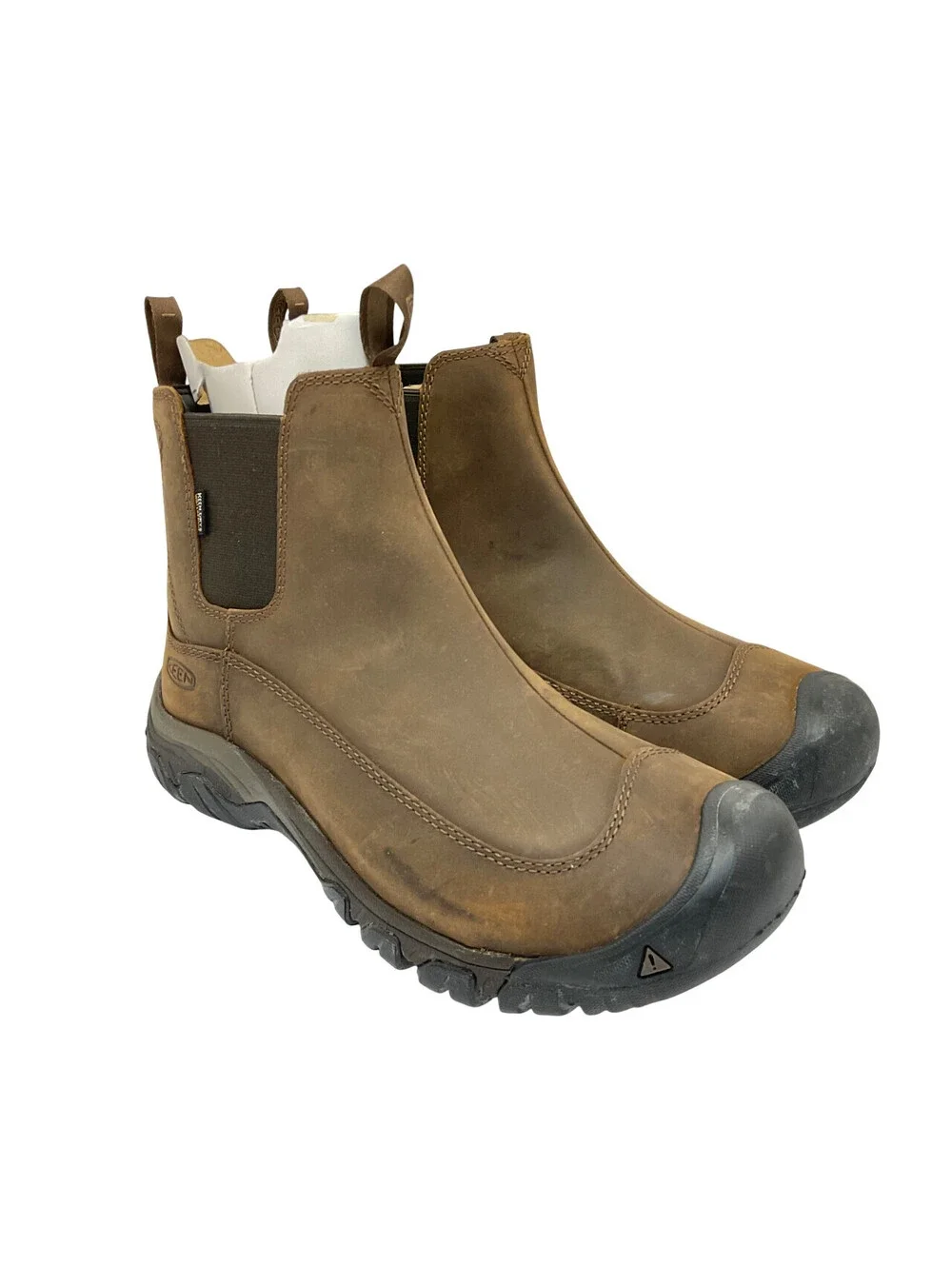 KEEN Men’s Slip-On Anchorage III WP Casual Boots 1017790 Earth/Mulch Size 9M